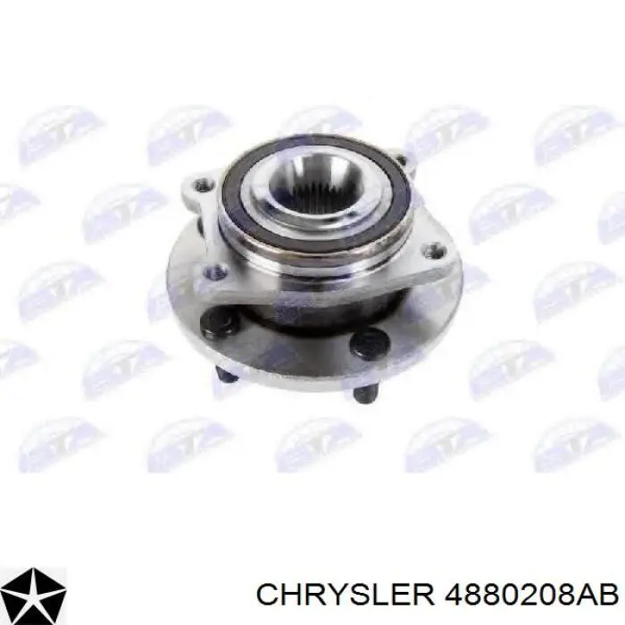 Передня маточина 4880208AB Chrysler