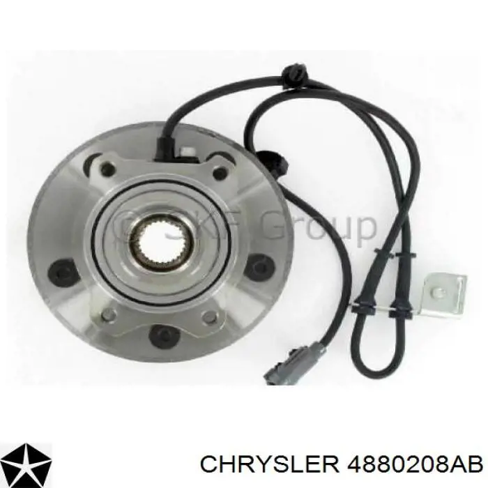 Купити 4880208AB Chrysler Маточини передніх коліс
