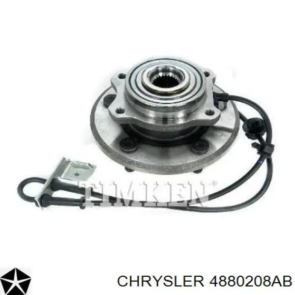 4880208AB Chrysler Маточина (передня)