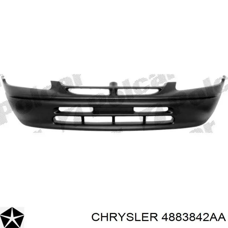 Бампер на авто Chrysler 4883842AA ціна, від 109.74 USD