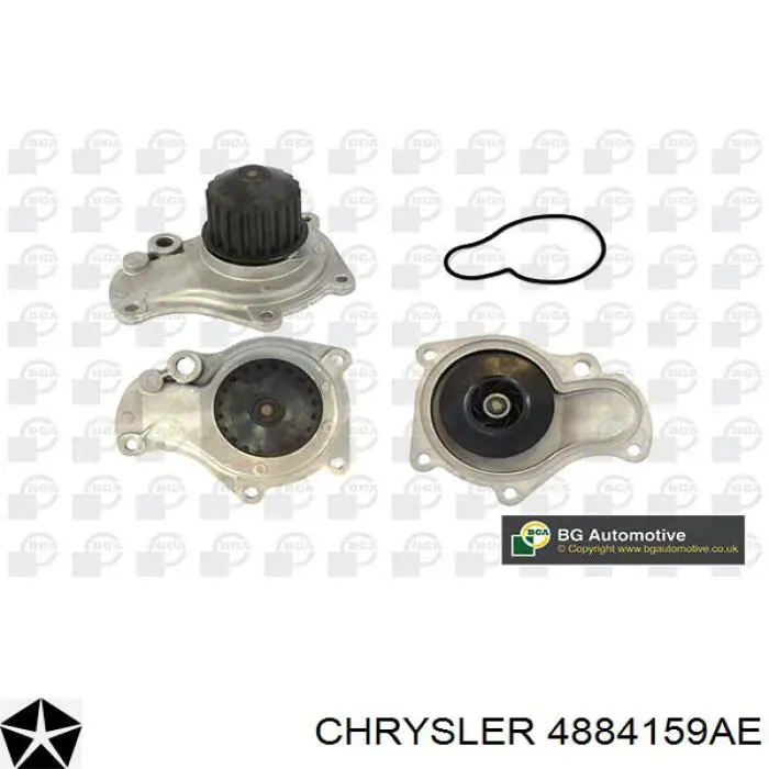 Купити 04884159AE Chrysler Насос охолоджуючої рідини