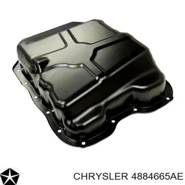 4884665AE Chrysler піддон масляний картера двигуна