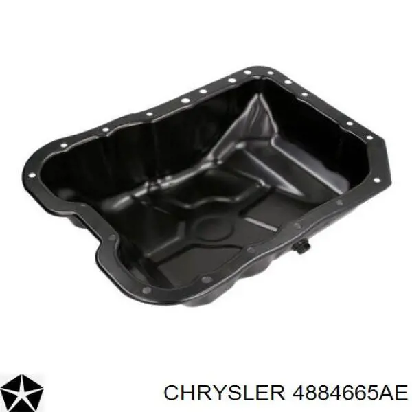 Піддон масляний картера двигуна 04884665AE Chrysler