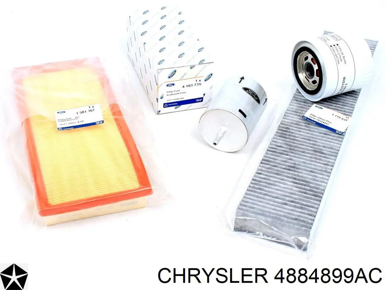 Купити 4884899AC Chrysler Фільтр очищення масла відцентровий