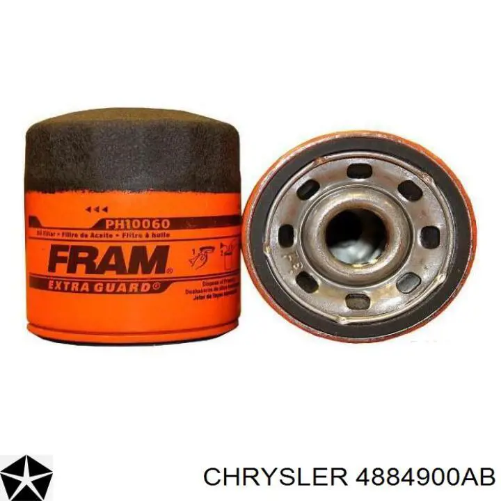 Масляний фільтр двигуна Chrysler 4884900AB ціна, від 8.45 USD