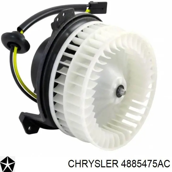 04885475AB Chrysler двигун вентилятора пічки (обігрівача салону)