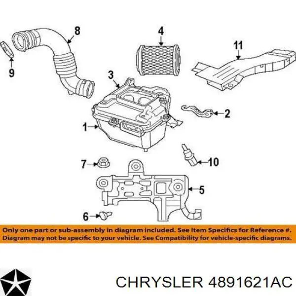 Купити 4891621AC Chrysler 