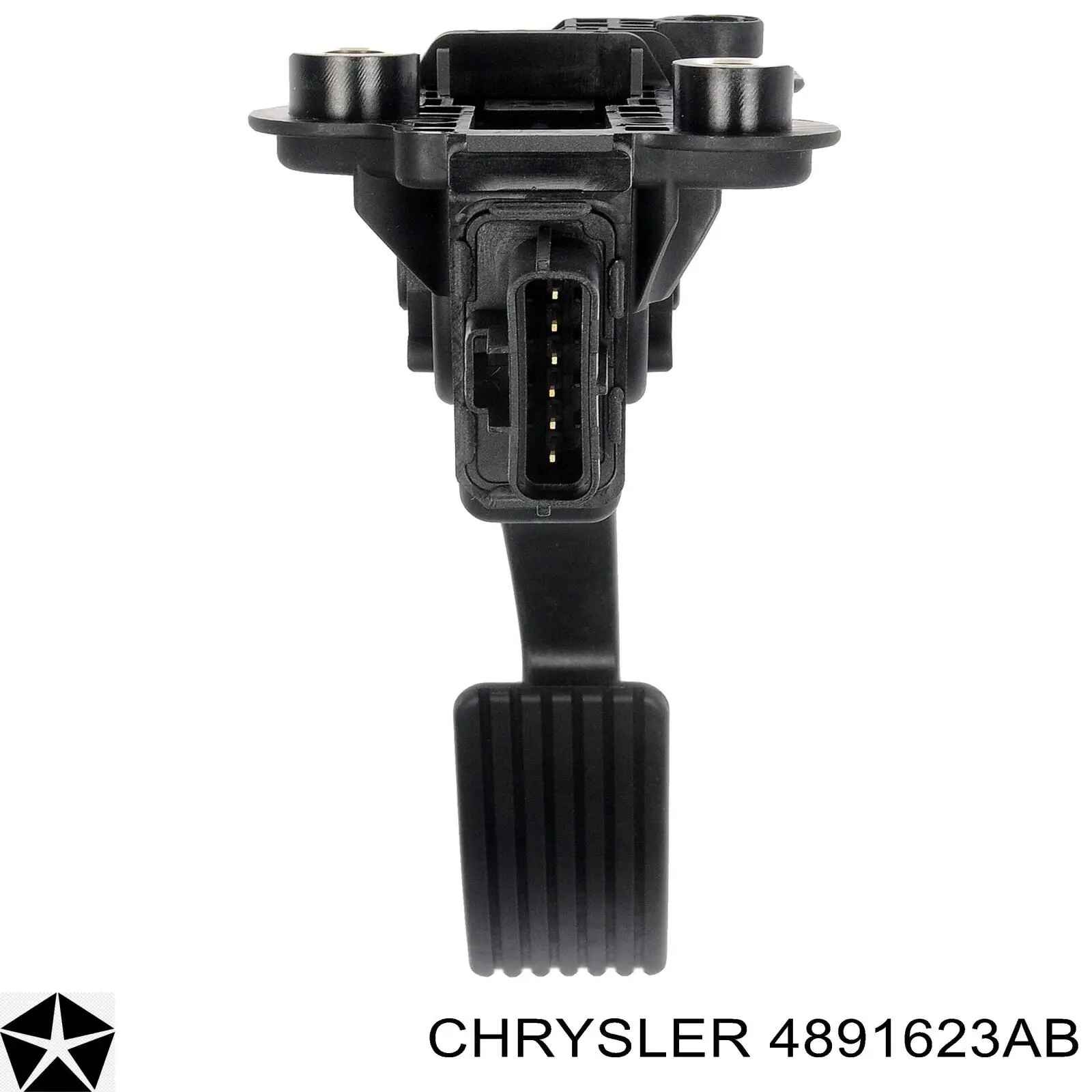 Педаль газу (акселератора) 4891623AB Chrysler