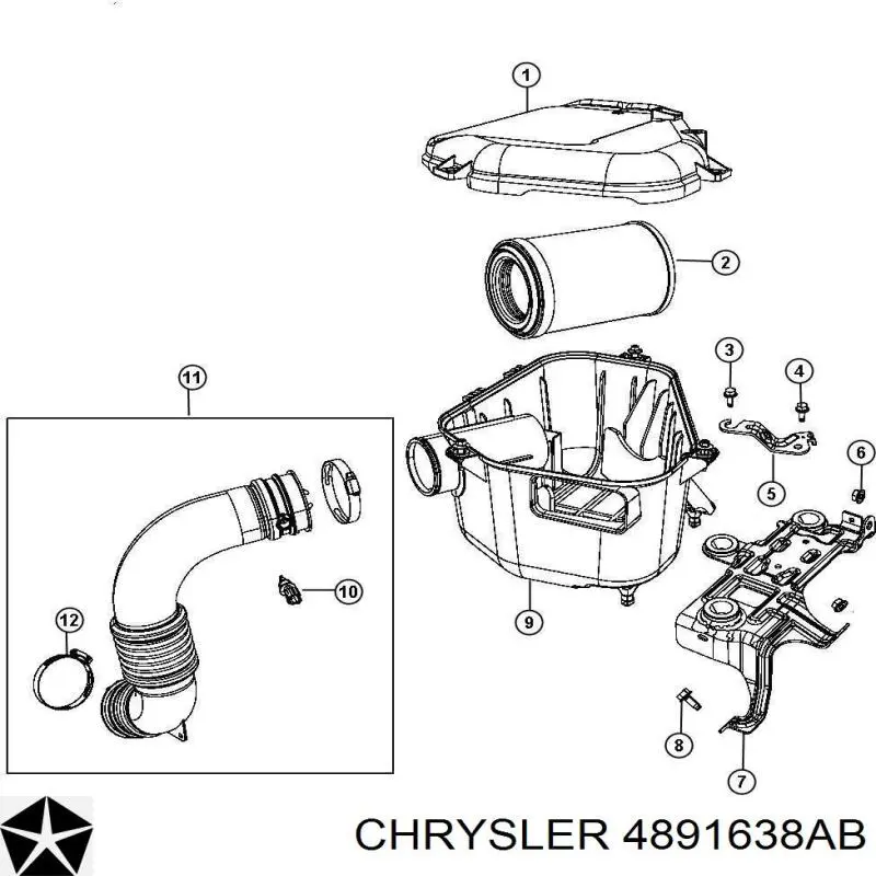 4891638AB Chrysler 