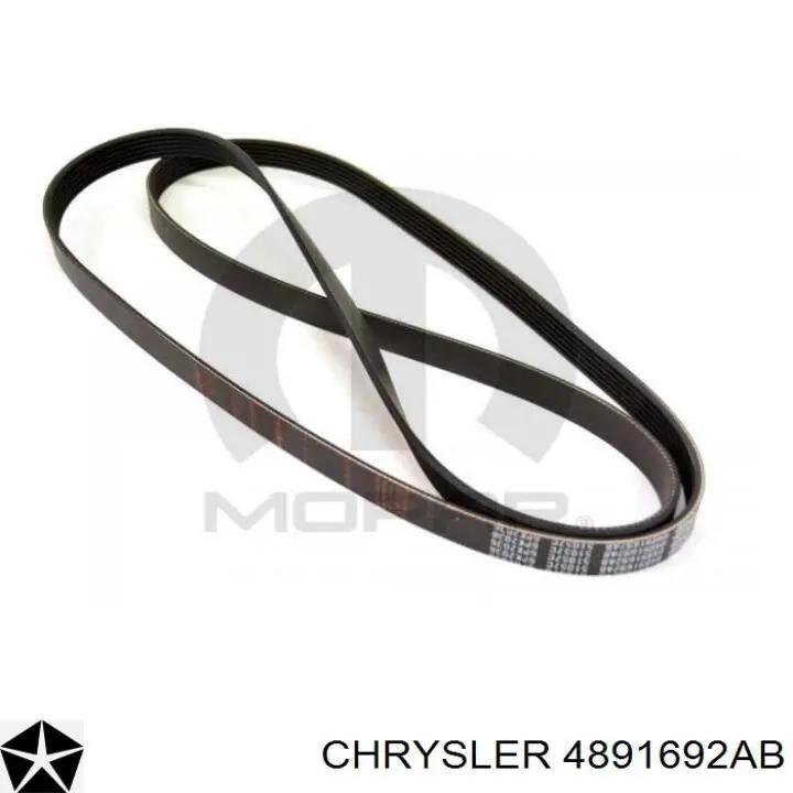 Ремінь генератора 4891692AB Chrysler