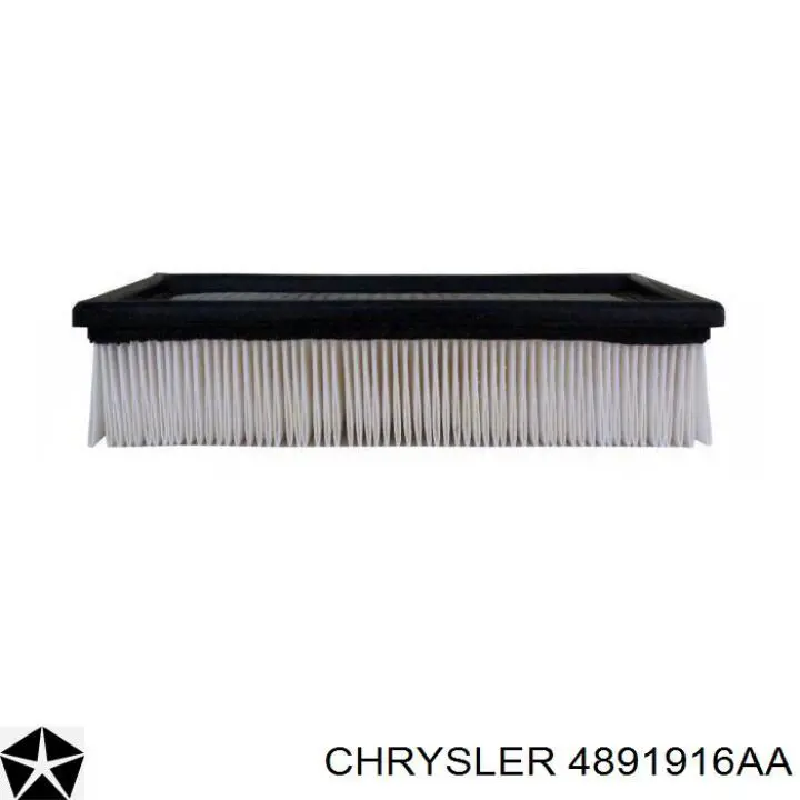 Елемент повітряного фільтра Chrysler 4891916AA ціна, від 7.66 USD