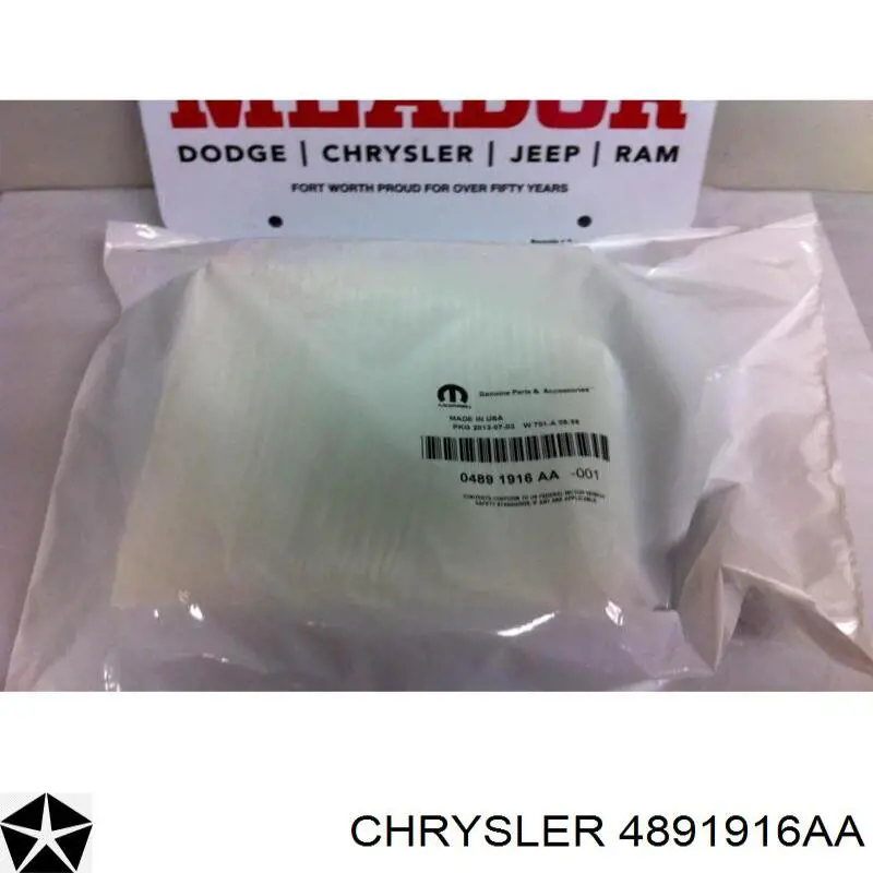 Купити 4891916AA Chrysler Автомобільний фільтр повітря