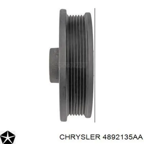 4892135AA Chrysler Демпфер колінвалу