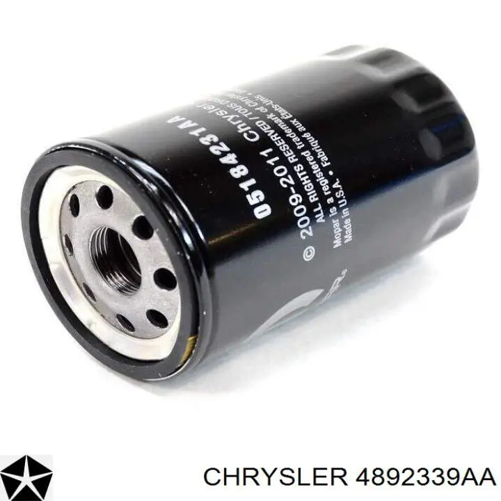 Масляний фільтр 4892339AA Chrysler