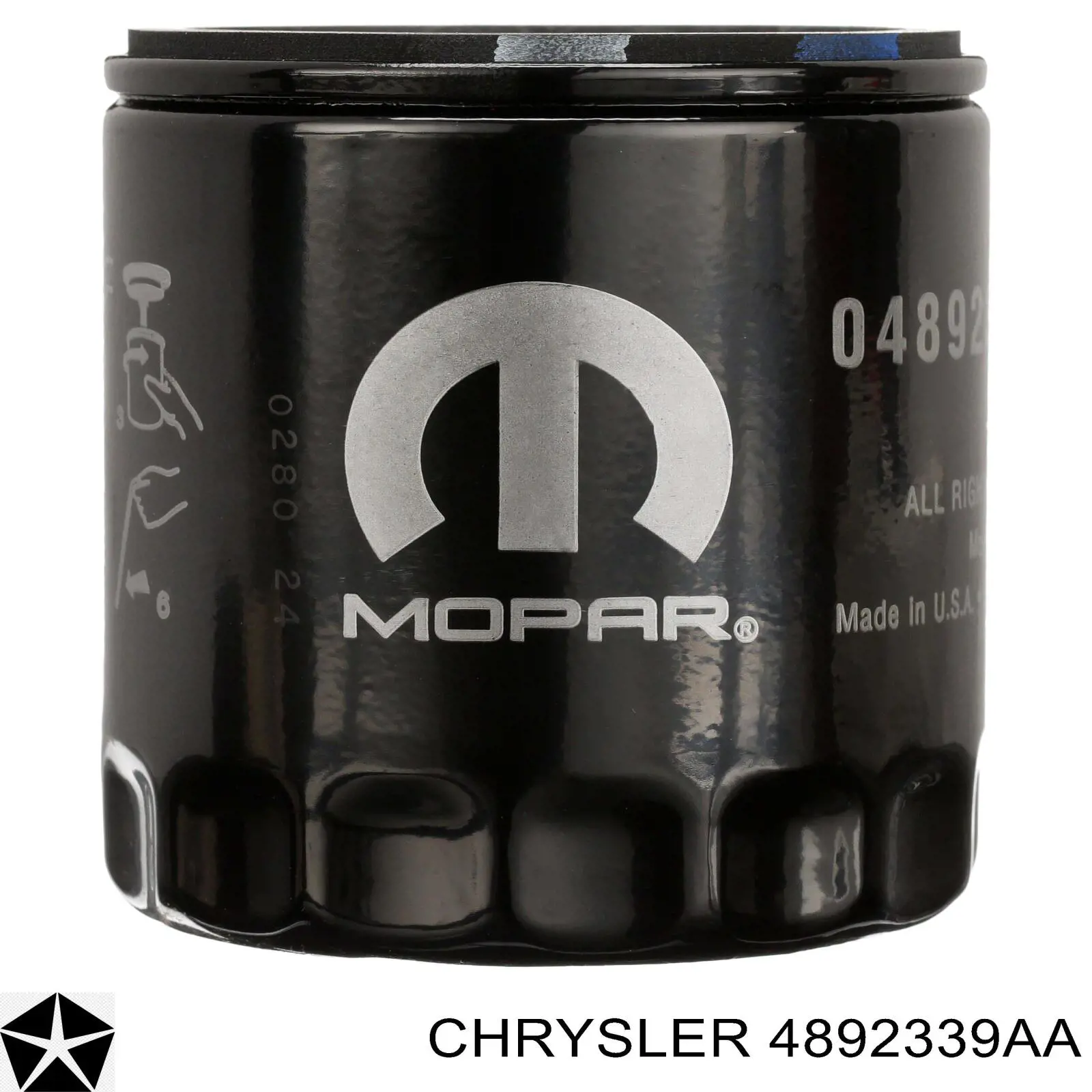 Купити 4892339AA Chrysler Фільтр очищення масла відцентровий
