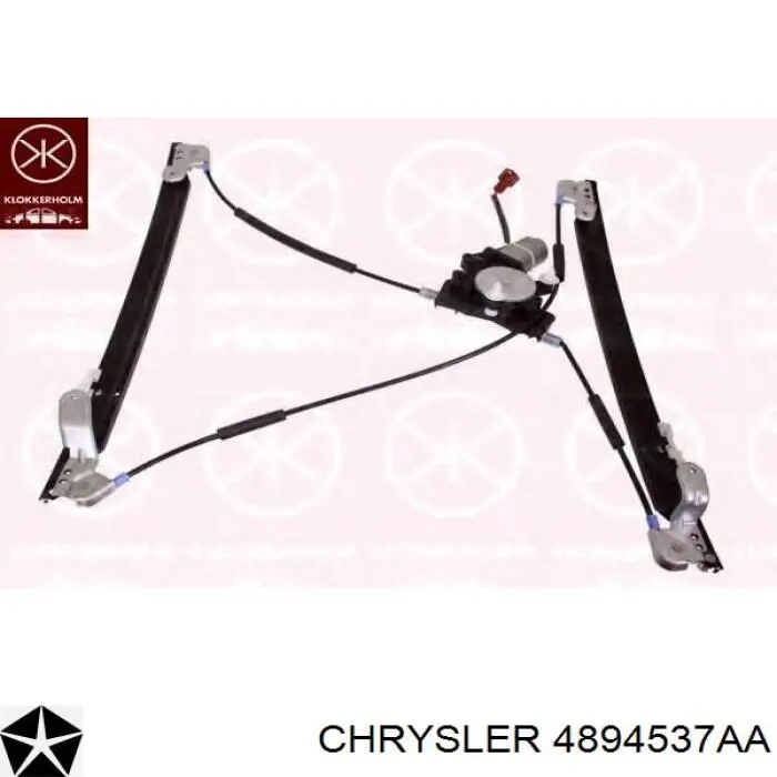 Купити 4894537AA Chrysler Механізм стеклопідйомника водійських дверей