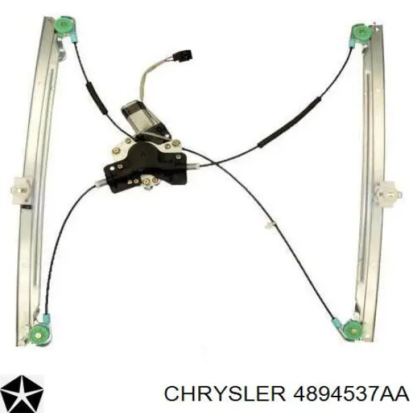 4894537AA Chrysler Механизм стеклоподъемника водительской двери (В сборе с мотором)