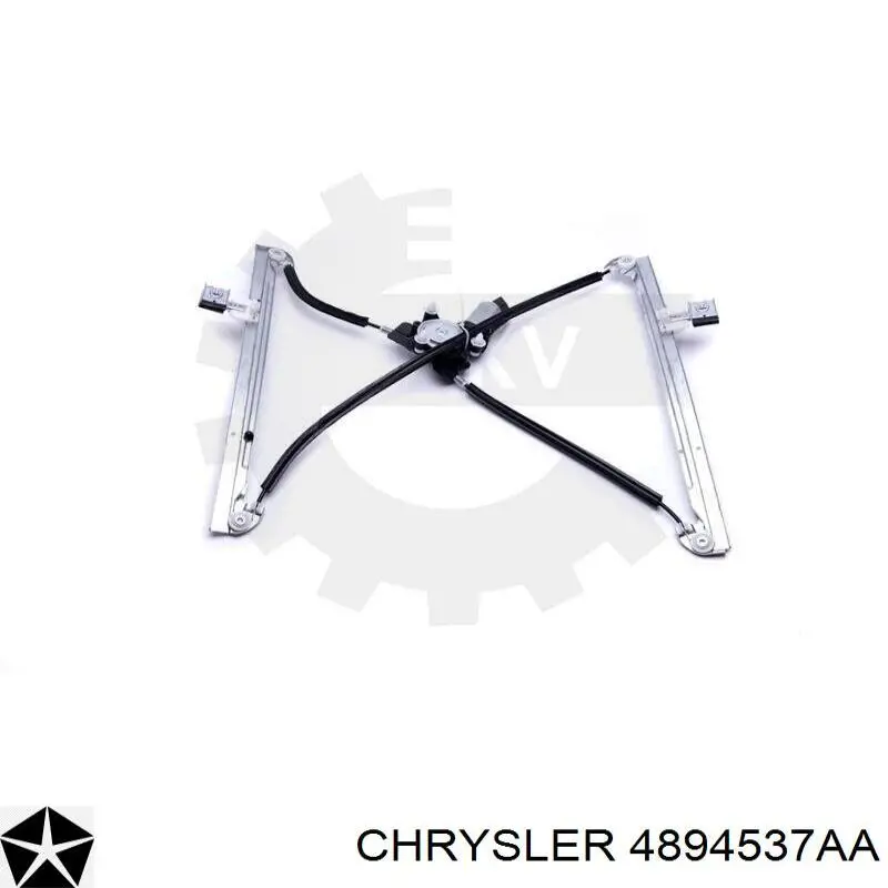 Механізм стеклопідйомника дверей передніх, лівих Chrysler 4894537AA
