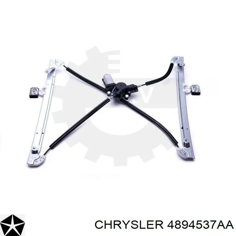 Склопідйомник з електродвигуном Chrysler 4894537AA ціна, від 51.47 USD