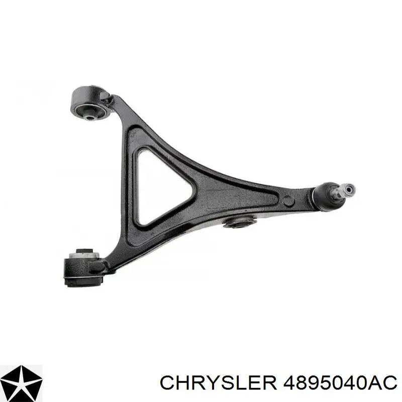 Купити 4895040AC Chrysler Важіль передньої підвіски нижній, правий