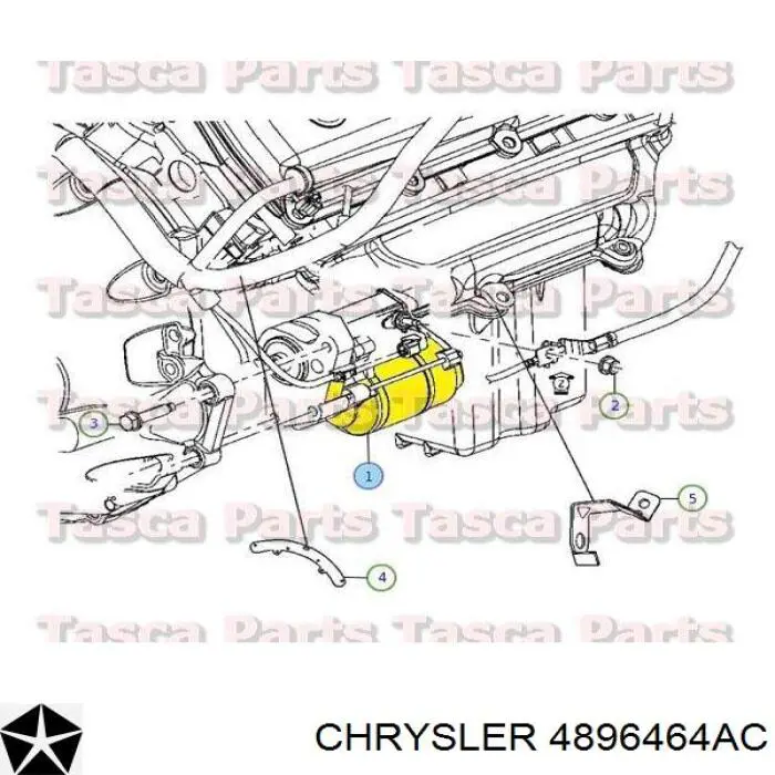 Купити 4896464AC Chrysler Стартер