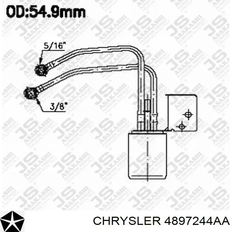 Фільтр тонкого очищення палива Purolator F65070 ціна, від 19.26 USD