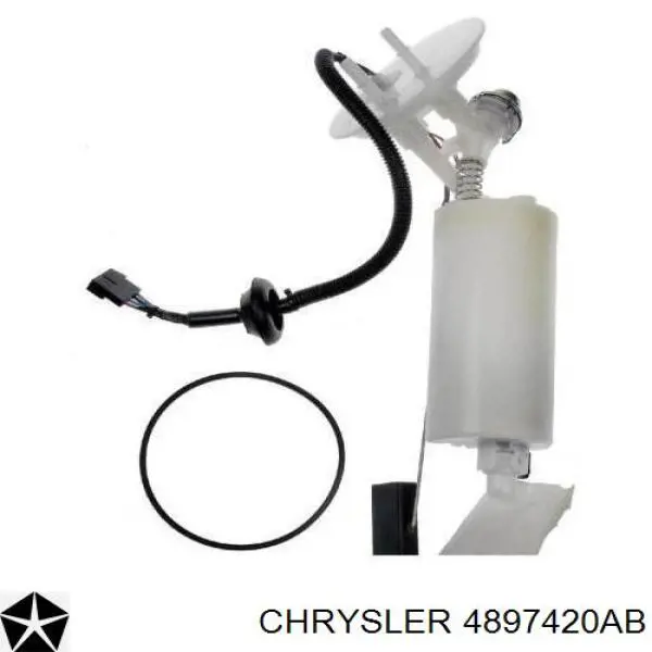 04897420AB Chrysler Паливний насос електричний, погружной