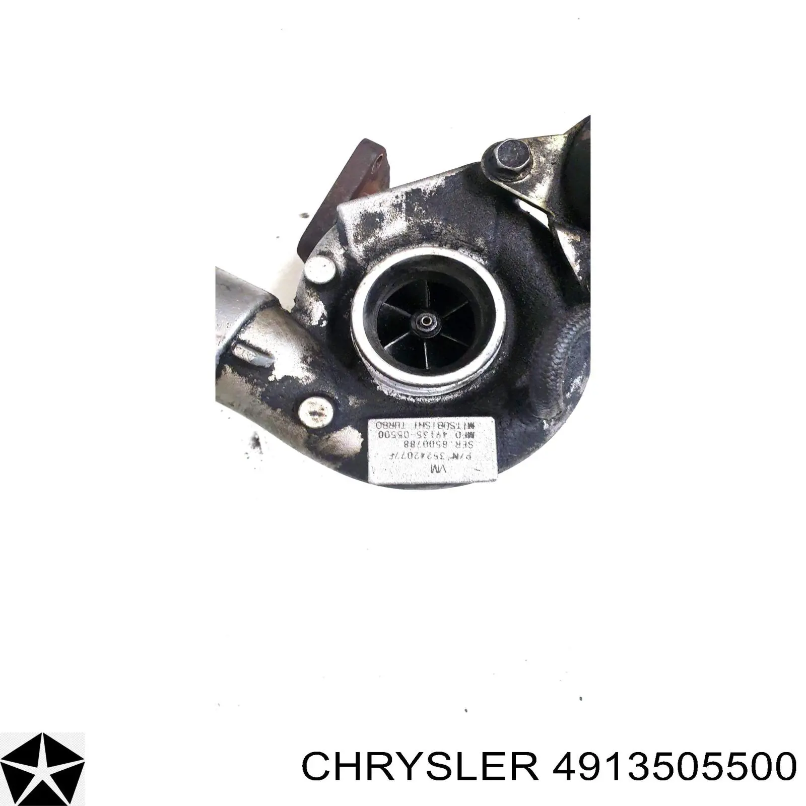 Купити 4913505500 Mitsubishi Турбіна