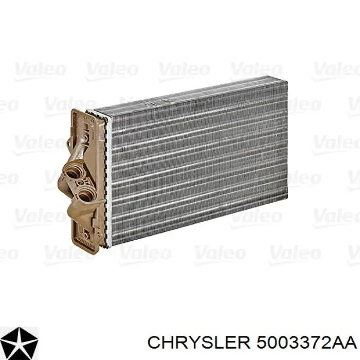 5003372AA Chrysler радіатор пічки (обігрівача)