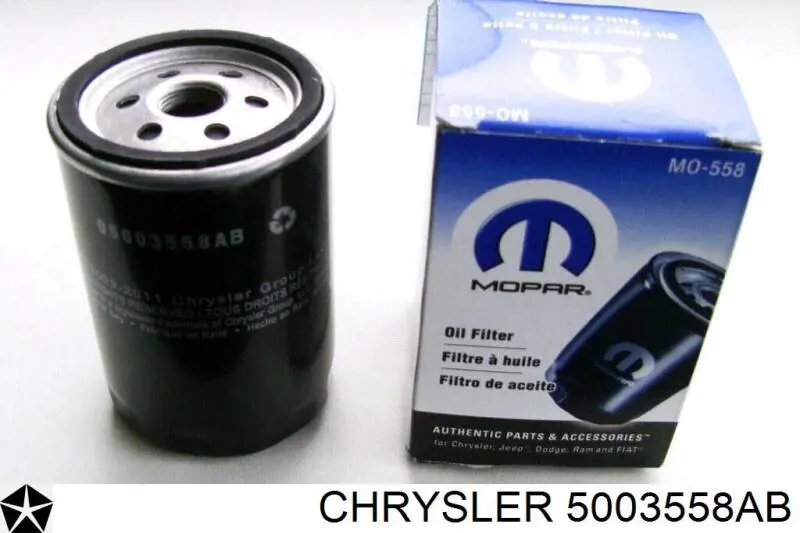 5003558AB Chrysler фільтр масляний