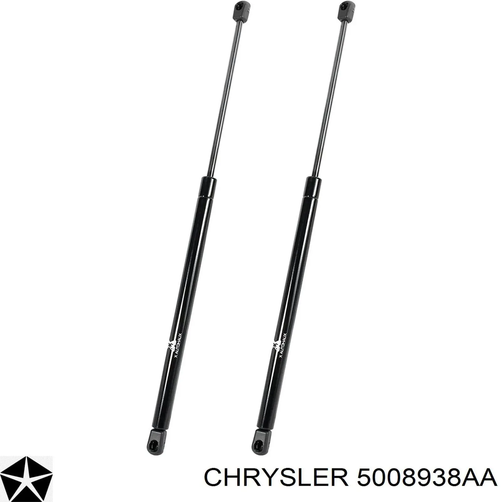 Опора капота ліва Chrysler 5065279AD ціна, від 9.11 USD