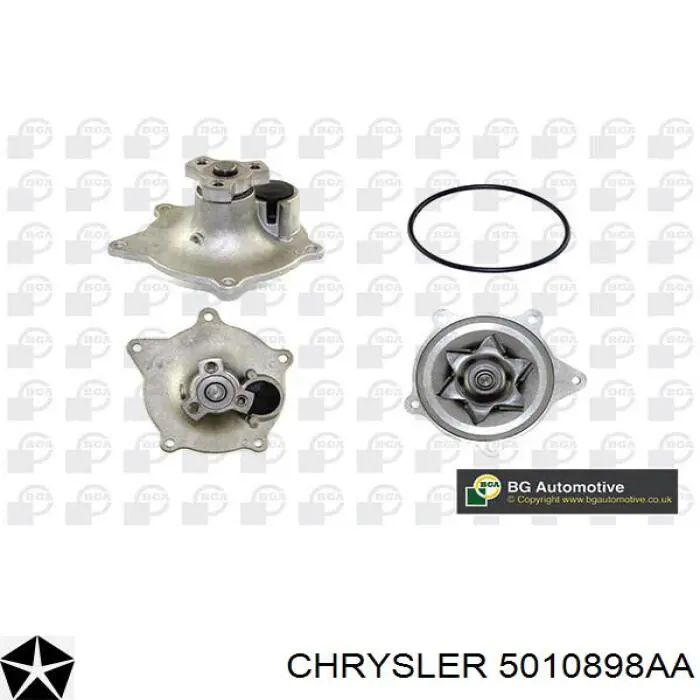 Водяний насос Chrysler 5010898AA