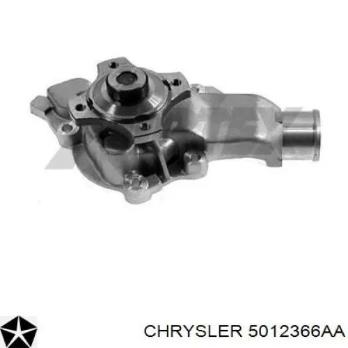 5012366AA Chrysler Насос охолодження