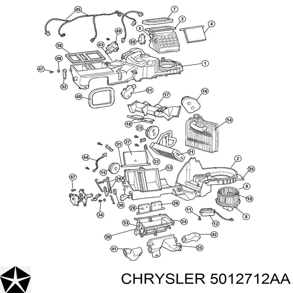  5012712AA Chrysler