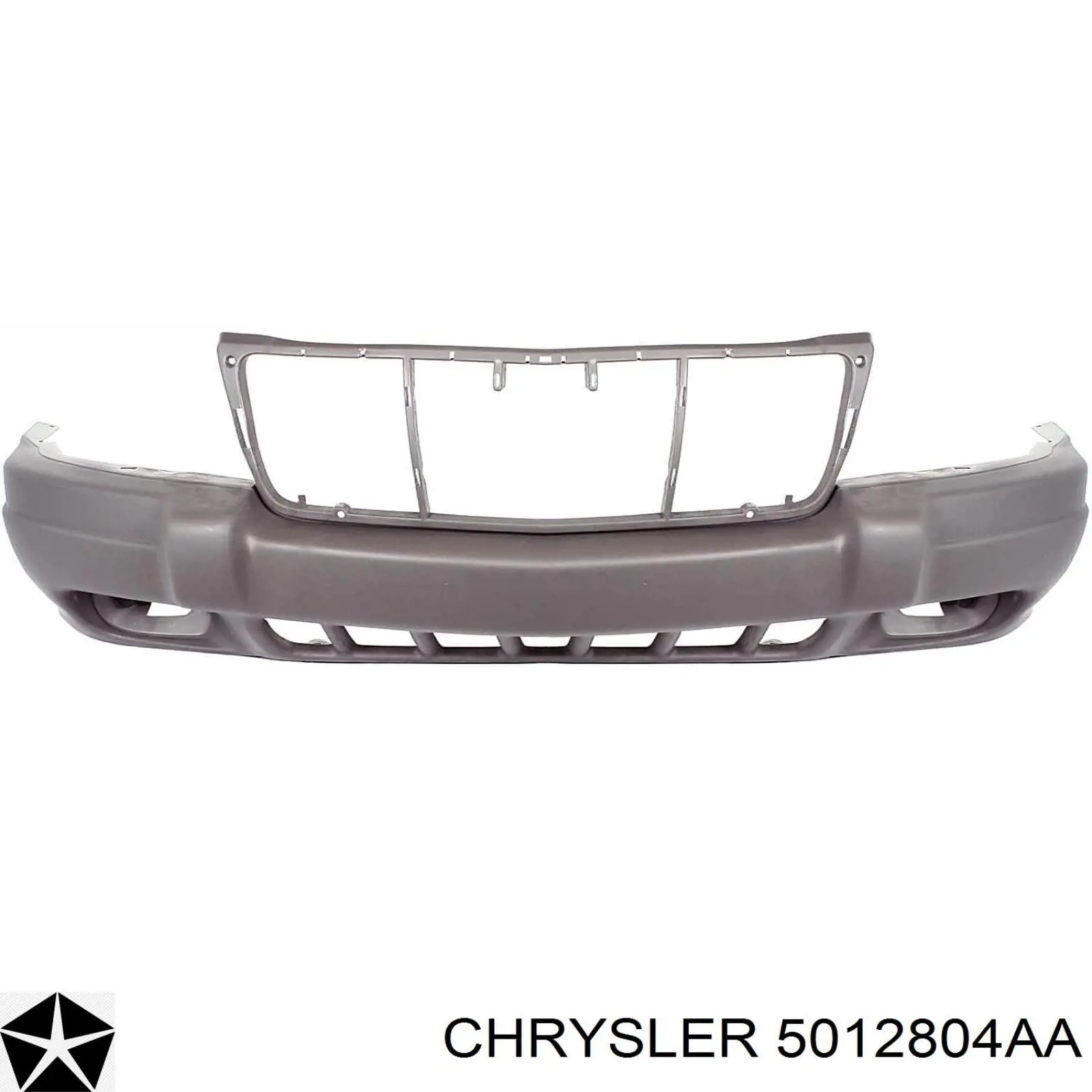 5012804AA Chrysler бампер задній