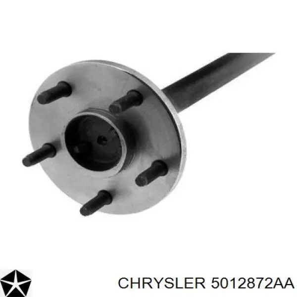 5012872AA Chrysler Піввісь задня, права