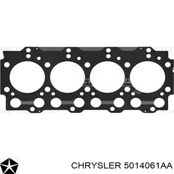 5014061AA Chrysler прокладка головки блока циліндрів (гбц)