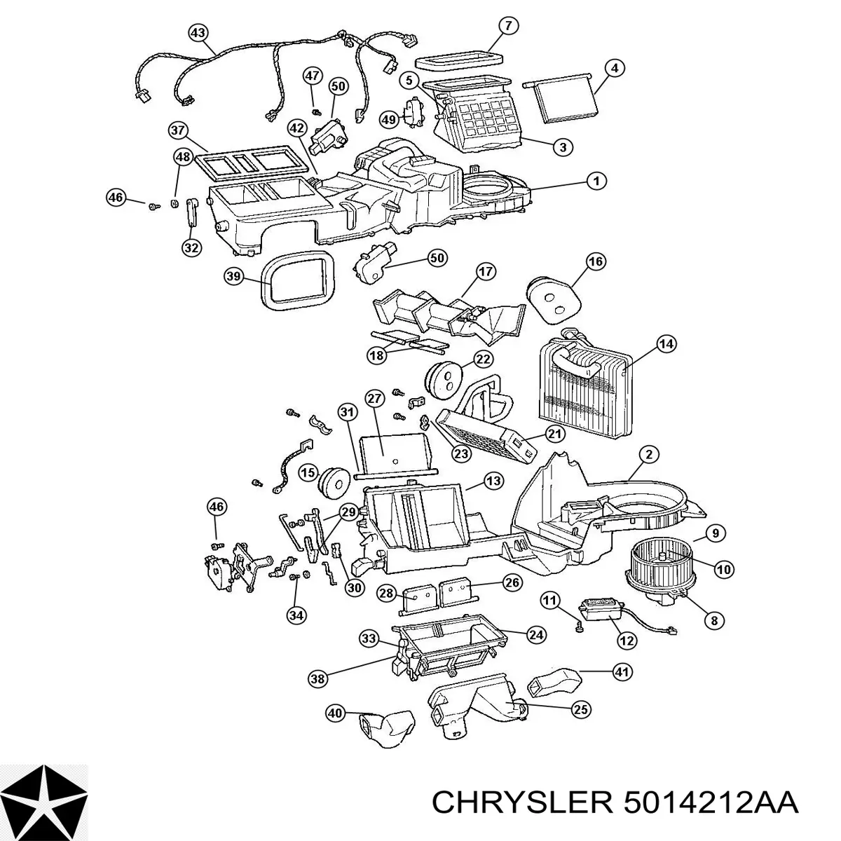  5014212AA Chrysler