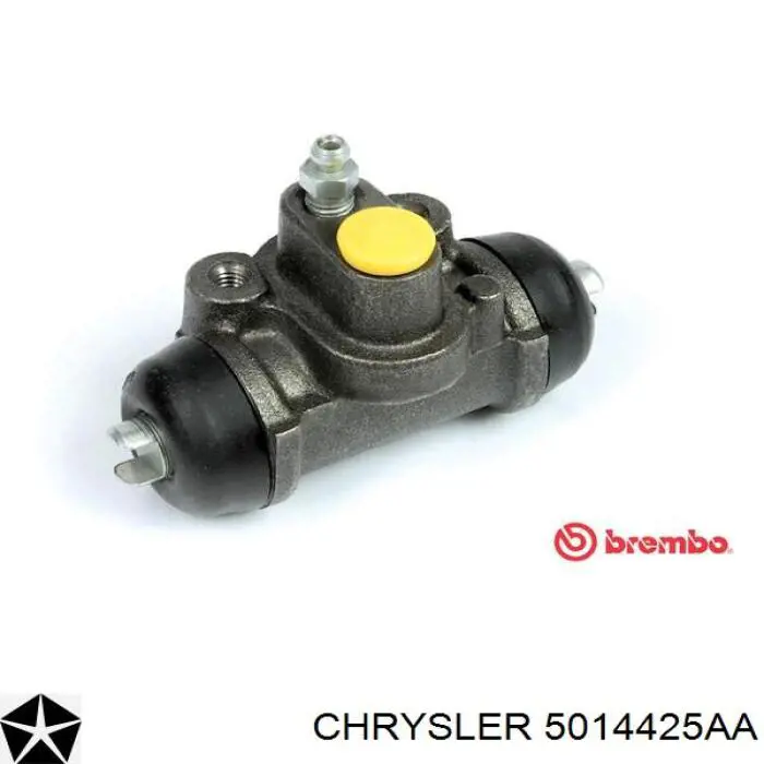 Купити 5014425AA Chrysler Циліндр гальмівний колісний/робітник, задній