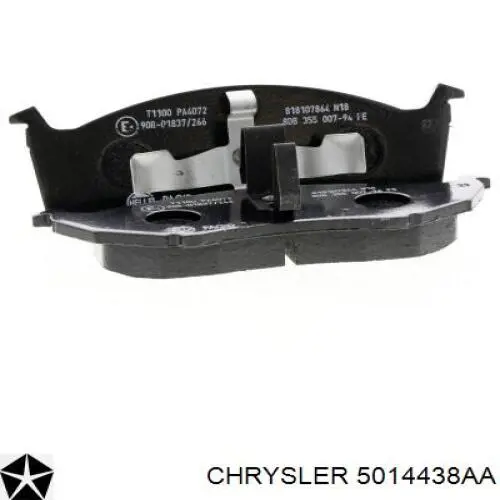Тормозні колодки Chrysler 5014438AA