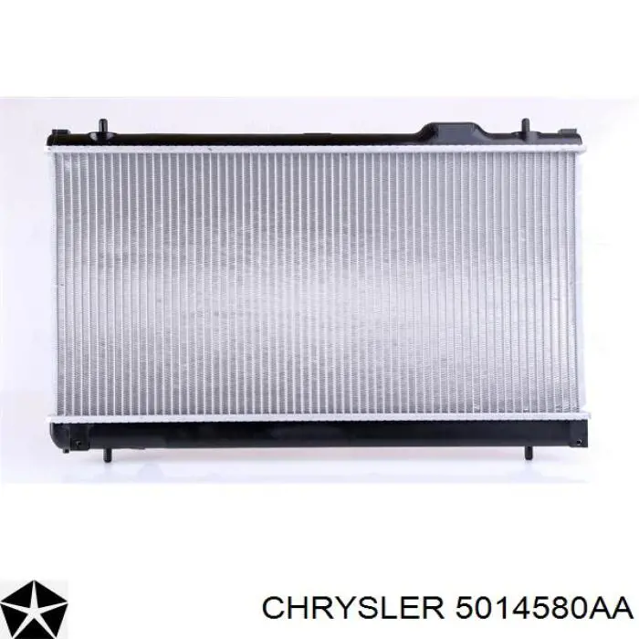 5014580AA Chrysler радіатор охолодження двигуна