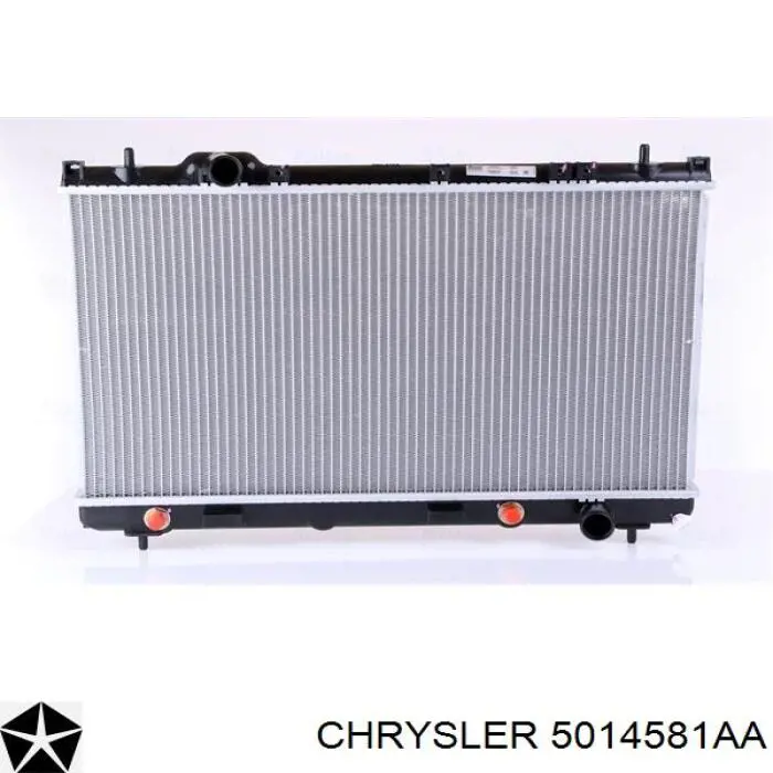 Купити 5014581AA Chrysler Радіатор двигуна