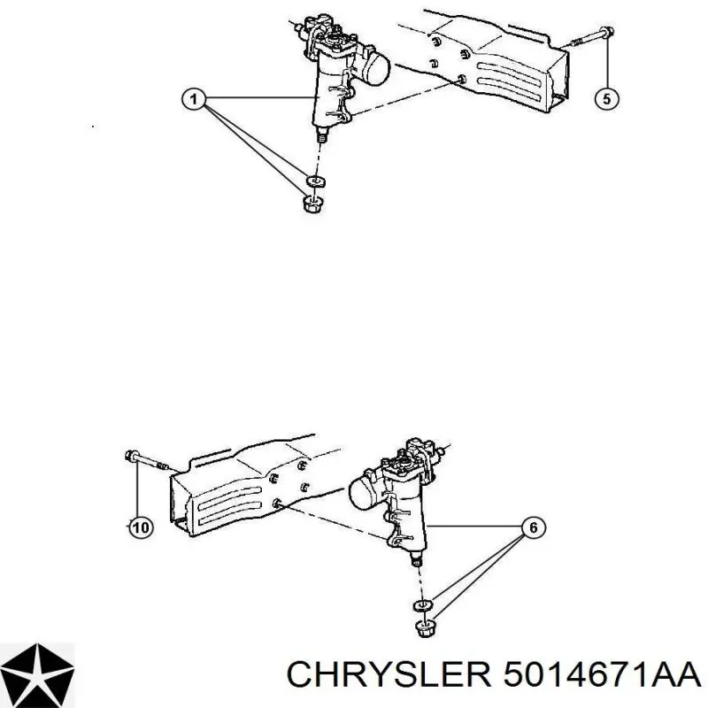  5014671AA Chrysler