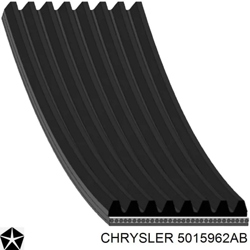 5015962AB Chrysler ремінь приводний, агрегатів