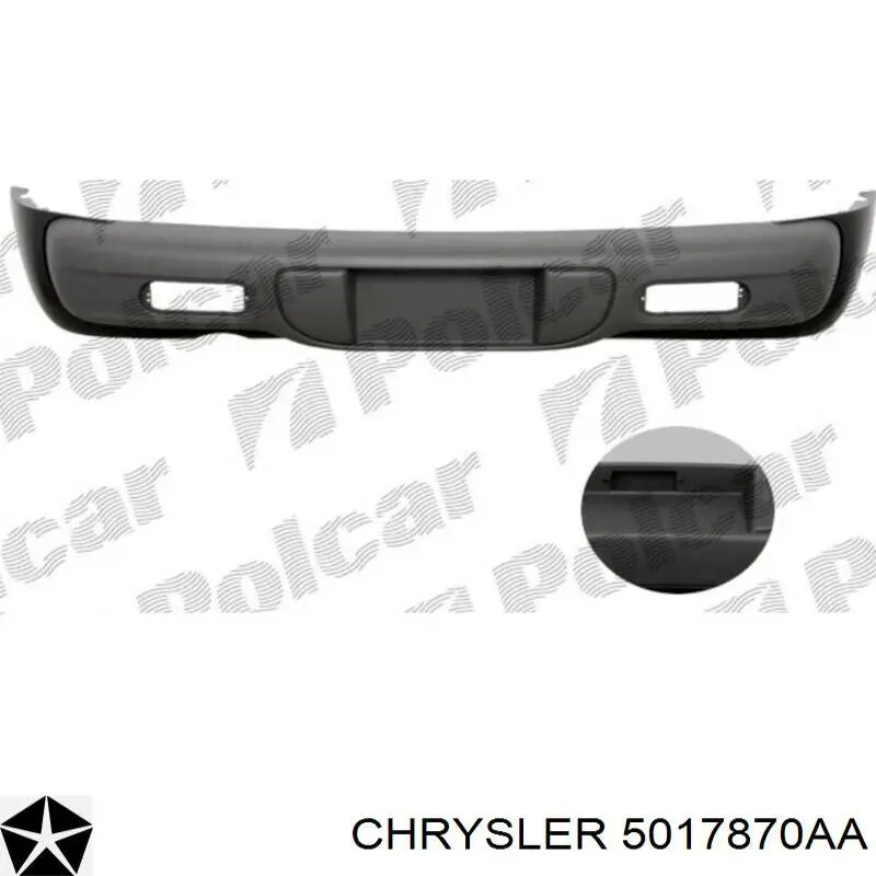 K05017871AA Fiat/Alfa/Lancia Буфер (бампер) задній