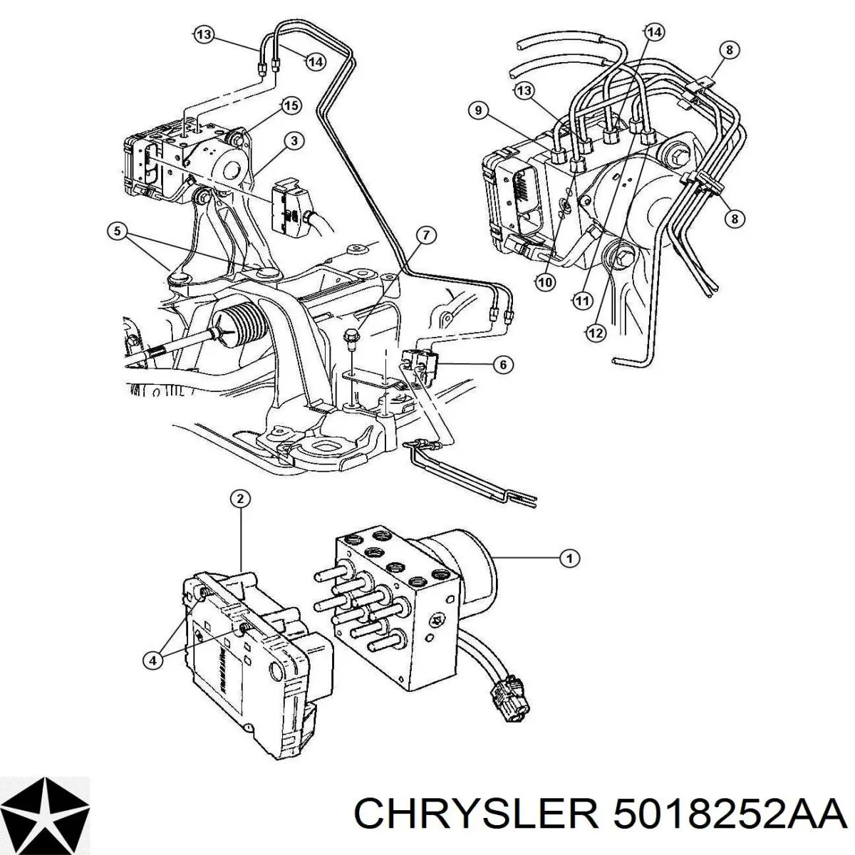 5018252AA Chrysler 