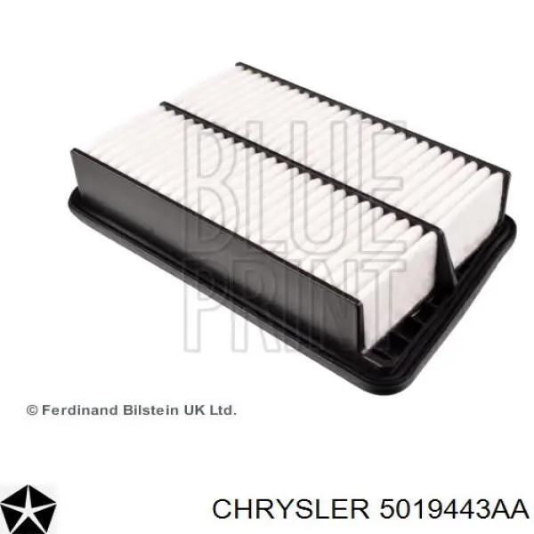 5019443AA Chrysler Повітряний фільтр двигуна