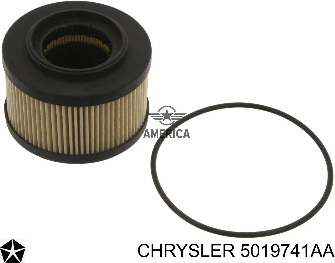 Купити 5019741AA Chrysler Фільтр-відстійник палива грубої очистки