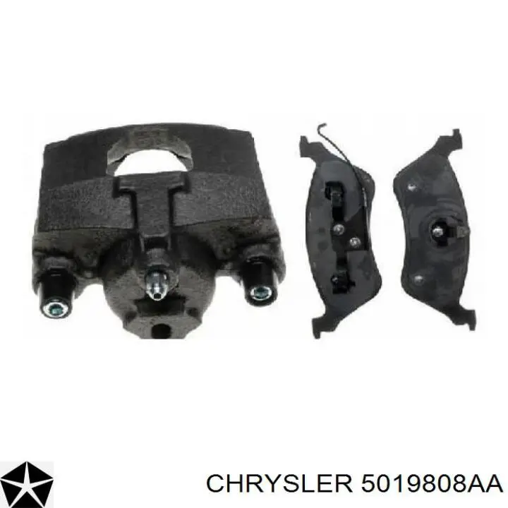 Купити 5003891AC Chrysler Супорт гальмівний задній