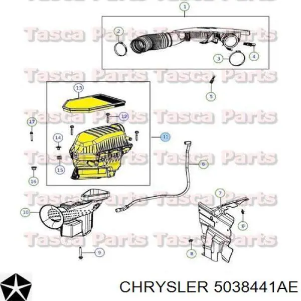  K05038441AE Fiat/Alfa/Lancia